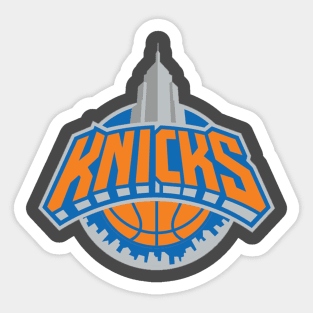 Retro Knicks On The City Sticker